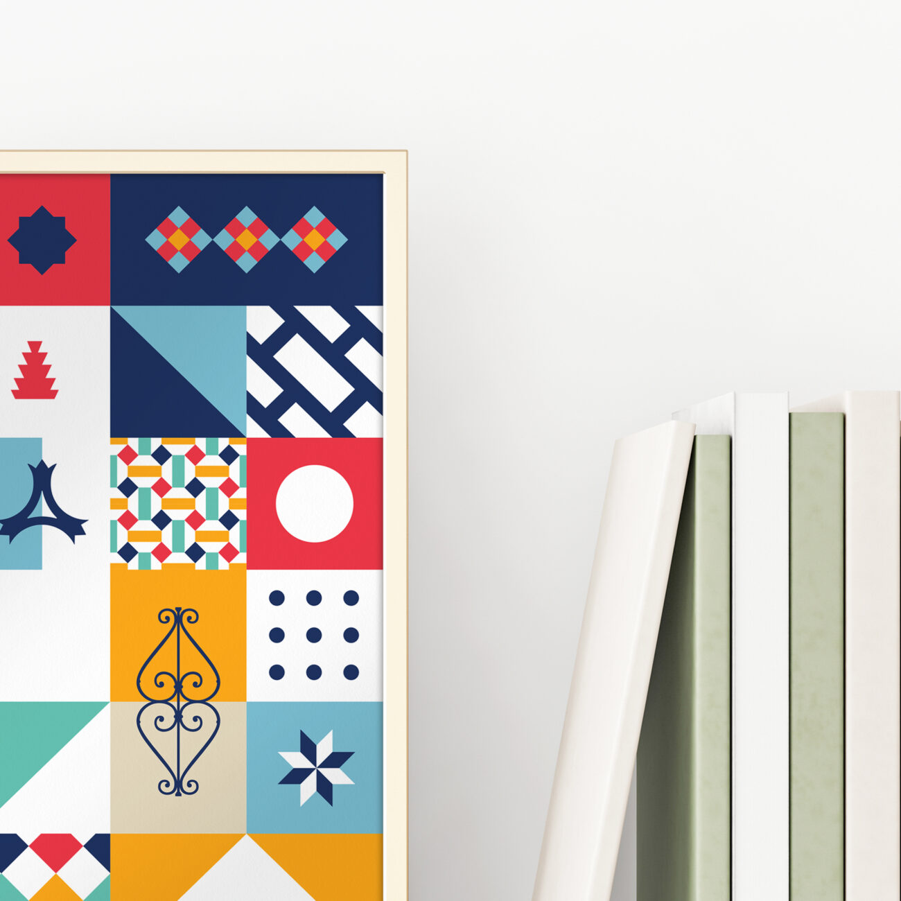 Poster Colorful Patterns – Málaga Patterns